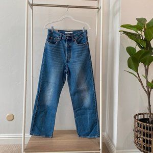 Ribcage Straight Leg Jeans